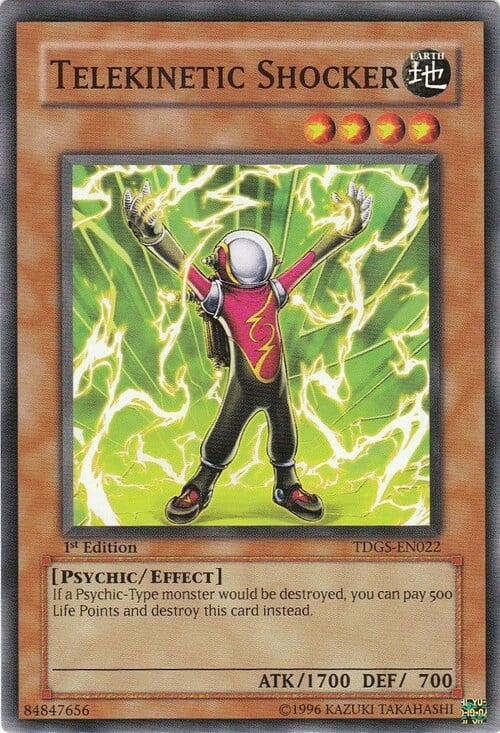 Telekinetic Shocker Card Front