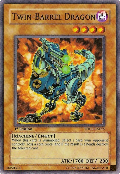 Twin-Barrel Dragon Card Front
