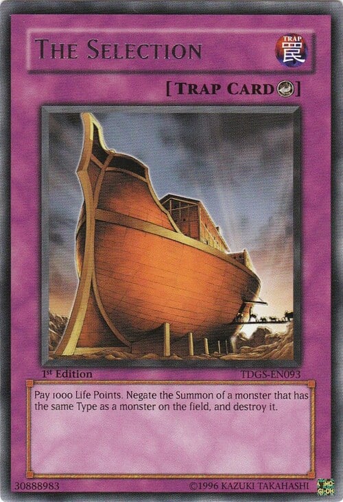 The Selection Card Front