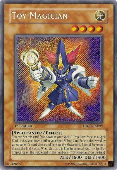 Toy Magician Card Front
