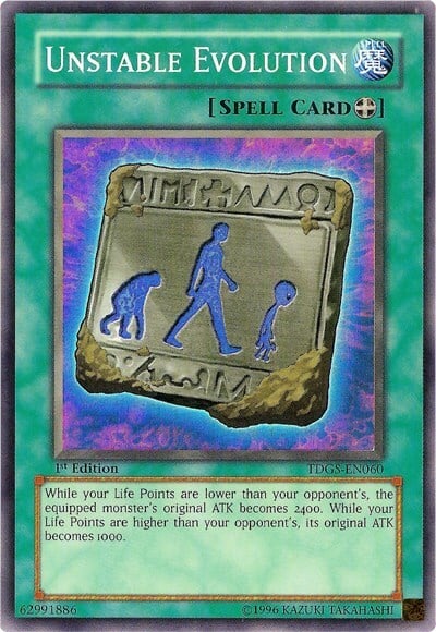 Unstable Evolution Card Front