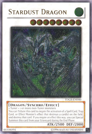 Stardust Dragon Card Front