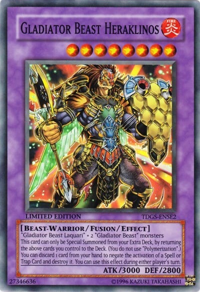 Gladiatore Bestia Heraklinos Card Front