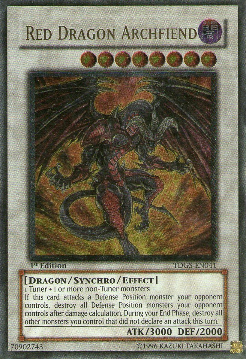 Red Dragon Archfiend The Duelist Genesis | Yu-Gi-Oh! | CardTrader