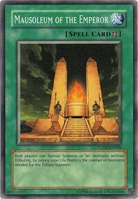 Mausoleum of the Emperor Card Front