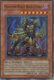 Phantom Beast Rock-Lizard · Super Rare 001