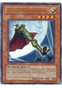 Elemental Hero Captain Gold Card Front