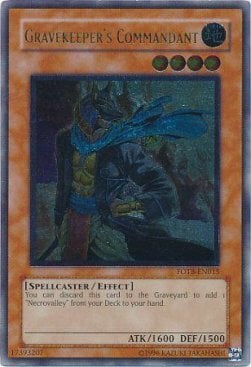 Gravekeeper's Commandant Card Front