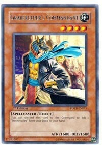 Gravekeeper's Commandant Card Front