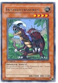 Destroyersaurus Card Front