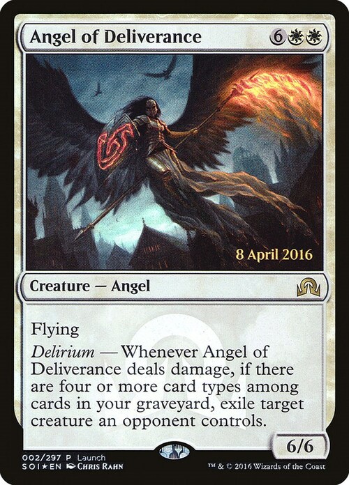 Angel of Deliverance Card Front