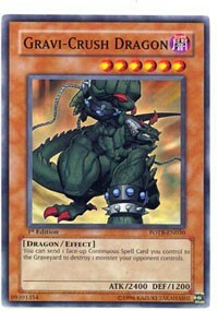 Gravi-Crush Dragon Card Front