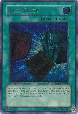 Rare Value Card Front
