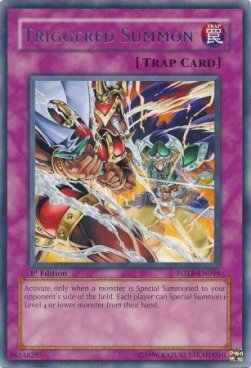 Triggered Summon Card Front
