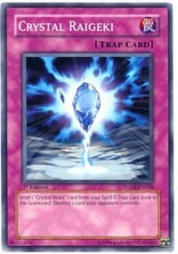 Crystal Raigeki Card Front