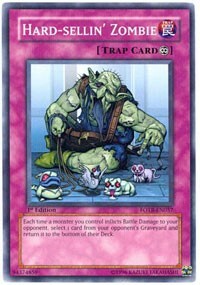 Hard-Sellin' Zombie Card Front