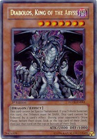 Diabolos, King of the Abyss Card Front