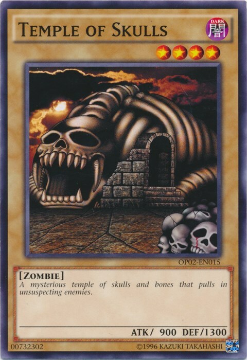 Temple of Skulls Card Front