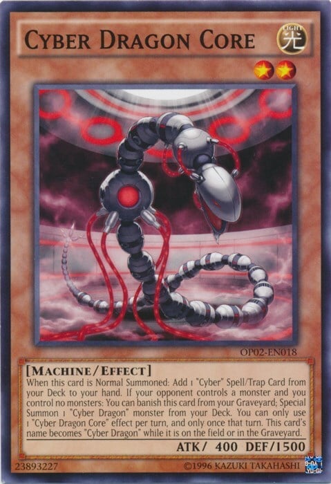 Cyber Drago Nucleo Card Front