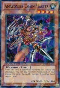 Amazoness Chain Master Card Front