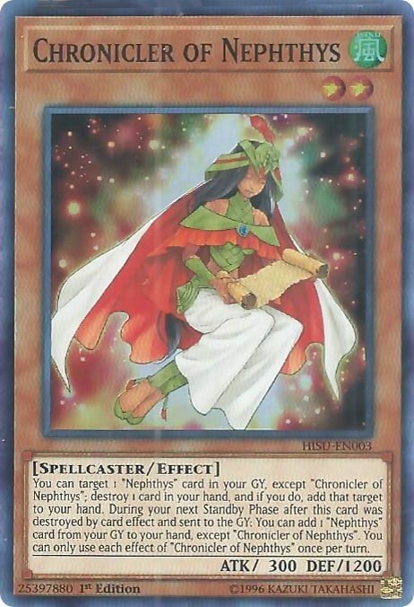 Cronista di Nephtys Card Front