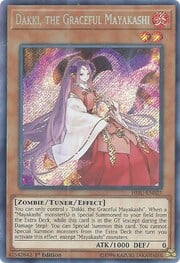 Dakki, the Graceful Mayakashi · Secret Rare 027sec