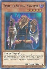 Yasha, the Skeletal Mayakashi · Super Rare 031