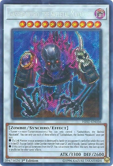 Gashadokuro, the Skeletal Mayakashi Card Front
