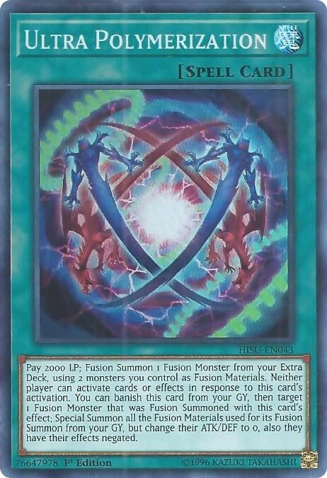 Ultra Polymerization Card Front