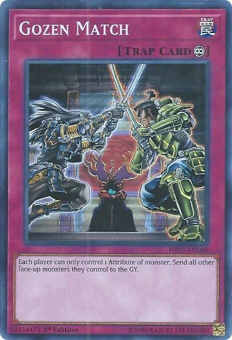 Gozen Match Card Front