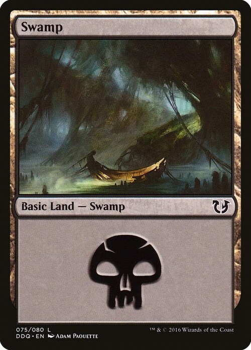 Swamp Card Front