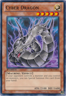 Cyber Dragon Card Front