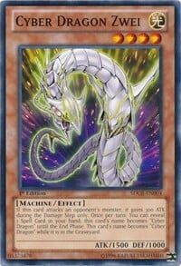 Cyber Drago Zwei Card Front