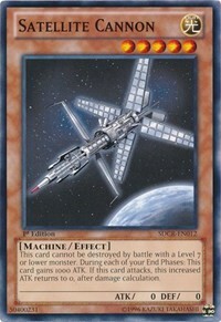 Satellite Cannon Card Front