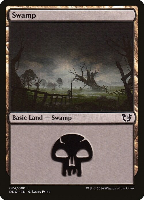 Swamp Card Front