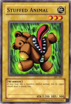 mcdonalds yugioh cards McDonald's promo for trade? Warrior Level 5 ATK/0 DEF/3000 A Millennium item Stuffed Animal McDonald's Promo Pack