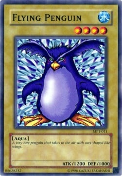 Pinguino Volante Card Front