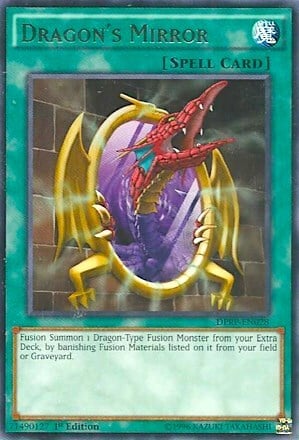 Dragon's Mirror Card Front