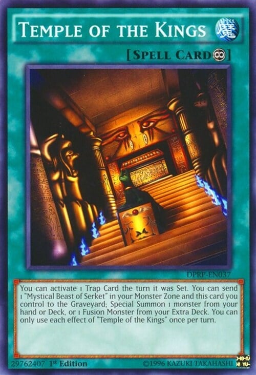 Temple of the Kings Card Front