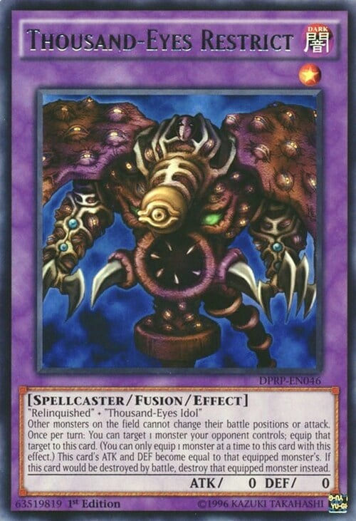 Thousand-Eyes Restrict Card Front