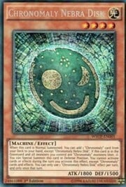 Chronomaly Nebra Disk · Secret Rare 001sec