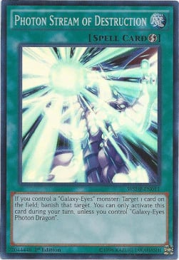 Photon Stream of Destruction Card Front
