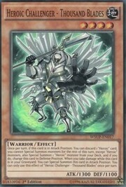 Heroic Challenger - Thousand Blades · Super Rare 017