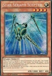 Star Seraph Scepter · Secret Rare 018sec