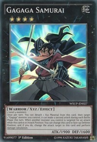 Gagaga Samurai Card Front