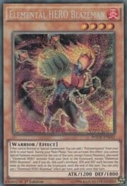 Elemental HERO Blazeman · Secret Rare 032sec