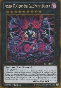 Numero 95: Drago Materia Oscura Occhi Galattici Card Front