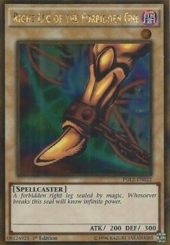 Right Leg of the Forbidden One Card Front