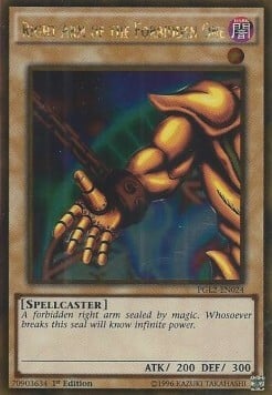 Right Arm of the Forbidden One Card Front