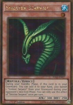 Sinister Serpent Card Front